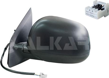 Alkar 9027859 - Зовнішнє дзеркало autocars.com.ua