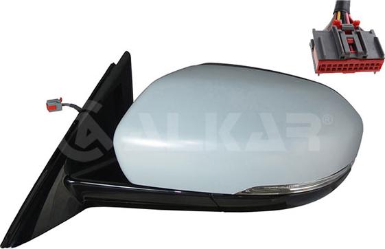Alkar 9045046 - Зовнішнє дзеркало autocars.com.ua