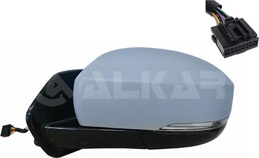 Alkar 9039052 - Зовнішнє дзеркало autocars.com.ua