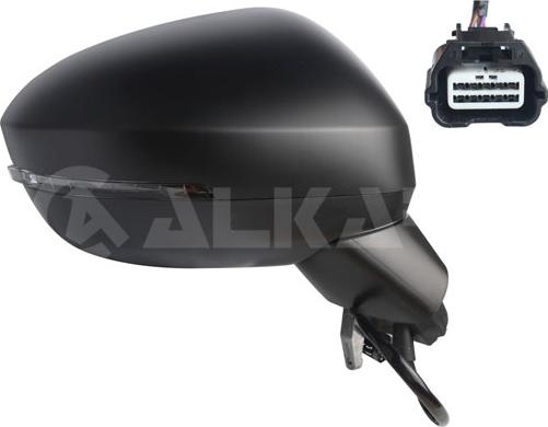 Alkar 9040764 - Зовнішнє дзеркало autocars.com.ua