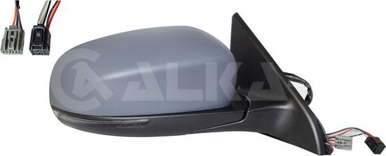 Alkar 9042828 - Зовнішнє дзеркало autocars.com.ua
