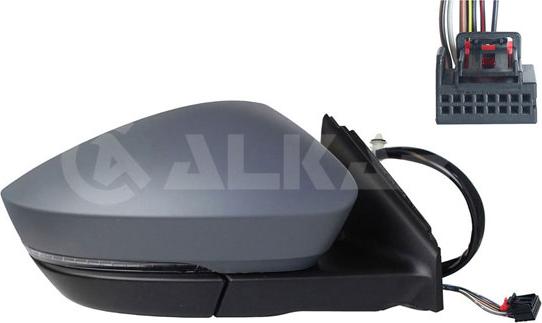 Alkar 9042771 - Зовнішнє дзеркало autocars.com.ua