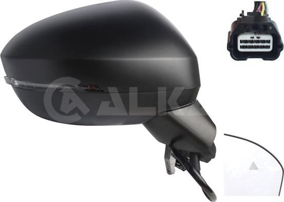 Alkar 9044764 - Зовнішнє дзеркало autocars.com.ua