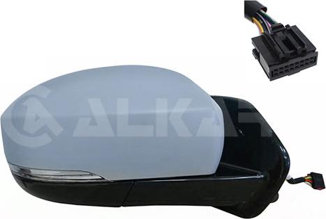Alkar 9046052 - Зовнішнє дзеркало autocars.com.ua