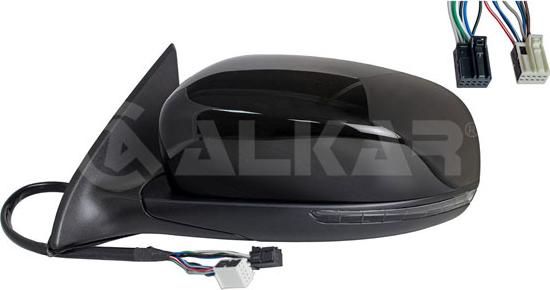 Alkar 9047809 - Зовнішнє дзеркало autocars.com.ua