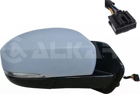 Alkar 9048052 - Зовнішнє дзеркало autocars.com.ua