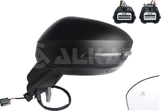 Alkar 9049764 - Зовнішнє дзеркало autocars.com.ua