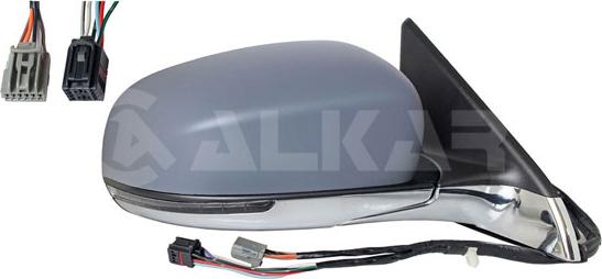 Alkar 9052828 - Зовнішнє дзеркало autocars.com.ua