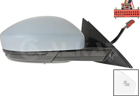 Alkar 9056054 - Зовнішнє дзеркало autocars.com.ua