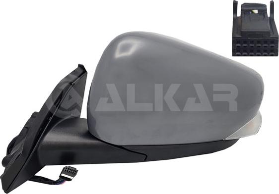 Alkar 9229756 - Зовнішнє дзеркало autocars.com.ua