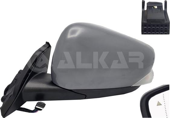 Alkar 9239756 - Зовнішнє дзеркало autocars.com.ua
