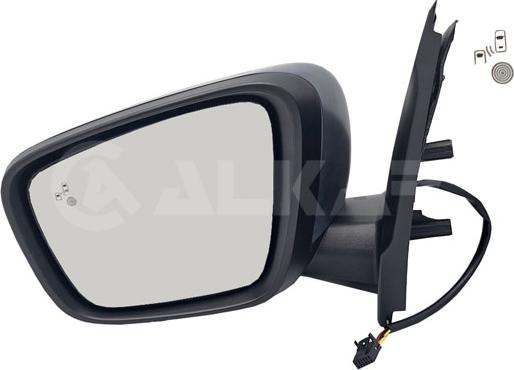 Alkar 9241203 - Зовнішнє дзеркало autocars.com.ua