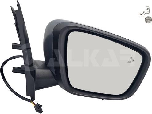 Alkar 9242203 - Зовнішнє дзеркало autocars.com.ua