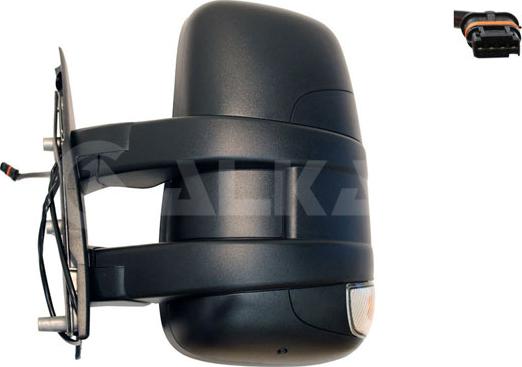 Alkar 9242249 - Зовнішнє дзеркало autocars.com.ua