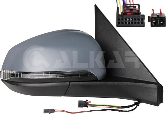 Alkar 9242766 - Зовнішнє дзеркало autocars.com.ua