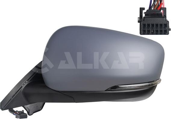 Alkar 9249756 - Зовнішнє дзеркало autocars.com.ua