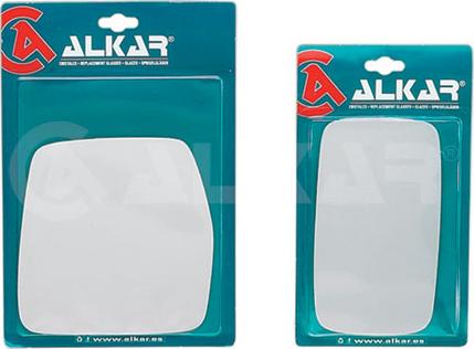 Alkar 9506232 - Дзеркальне скло, зовнішнє дзеркало autocars.com.ua