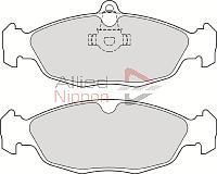 ALLIED NIPPON ADB01101 - Гальмівні колодки, дискові гальма autocars.com.ua