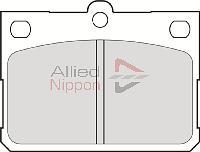 ALLIED NIPPON ADB0111 - Гальмівні колодки, дискові гальма autocars.com.ua