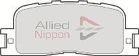 ALLIED NIPPON ADB01177 - Гальмівні колодки, дискові гальма autocars.com.ua