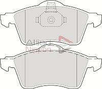 ALLIED NIPPON ADB0186 - Гальмівні колодки, дискові гальма autocars.com.ua