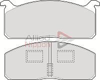 Allied Nippon ADB0264 - Тормозные колодки, дисковые, комплект autodnr.net