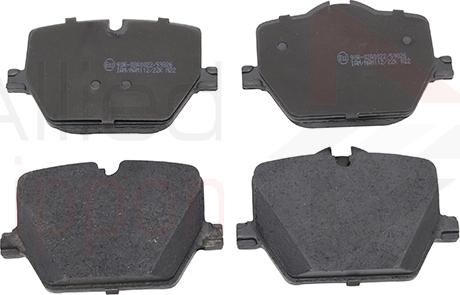 ALLIED NIPPON ADB02861 - Гальмівні колодки, дискові гальма autocars.com.ua