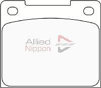 ALLIED NIPPON ADB0389 - Гальмівні колодки, дискові гальма autocars.com.ua