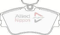 ALLIED NIPPON ADB0419 - Гальмівні колодки, дискові гальма autocars.com.ua