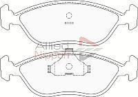 Allied Nippon ADB0727 - Тормозные колодки, дисковые, комплект autodnr.net