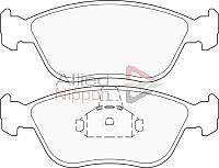 ALLIED NIPPON ADB0886 - Гальмівні колодки, дискові гальма autocars.com.ua