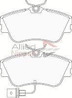 ALLIED NIPPON ADB1419 - Гальмівні колодки, дискові гальма autocars.com.ua
