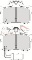 ALLIED NIPPON ADB1811 - Гальмівні колодки, дискові гальма autocars.com.ua