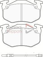 ALLIED NIPPON ADB2533 - Гальмівні колодки, дискові гальма autocars.com.ua