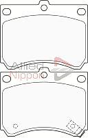 ALLIED NIPPON ADB3206 - Гальмівні колодки, дискові гальма autocars.com.ua