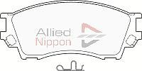 ALLIED NIPPON ADB3711 - Гальмівні колодки, дискові гальма autocars.com.ua
