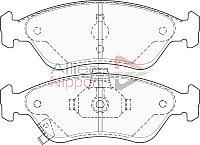 ALLIED NIPPON ADB3940 - Гальмівні колодки, дискові гальма autocars.com.ua