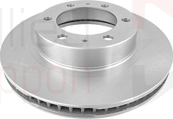 ALLIED NIPPON AND6365 - Гальмівний диск autocars.com.ua