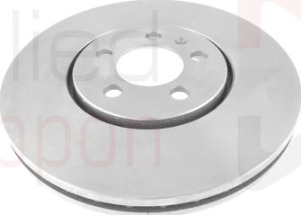 ALLIED NIPPON AND6525 - Гальмівний диск autocars.com.ua