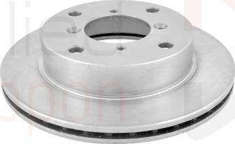 ALLIED NIPPON AND6536 - Гальмівний диск autocars.com.ua