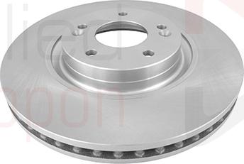 ALLIED NIPPON AND6554 - Гальмівний диск autocars.com.ua