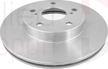 ALLIED NIPPON AND6607 - Гальмівний диск autocars.com.ua