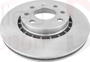 ALLIED NIPPON AND6887 - Гальмівний диск autocars.com.ua