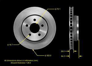 Allmakes 52109938B - Гальмівний диск autocars.com.ua