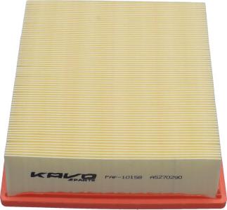 AMC Filter FAF-10158 - Повітряний фільтр autocars.com.ua