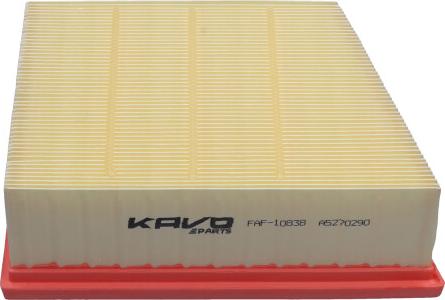 AMC Filter FAF-10838 - Повітряний фільтр autocars.com.ua