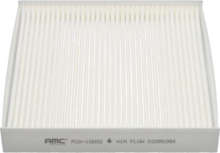 AMC Filter FCA-10002 - Фільтр, повітря у внутрішній простір autocars.com.ua