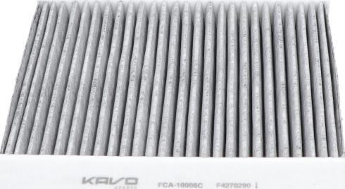 AMC Filter FCA-10006C - Фільтр, повітря у внутрішній простір autocars.com.ua