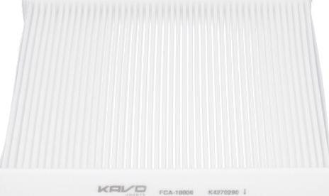 AMC Filter FCA-10006 - Фільтр, повітря у внутрішній простір autocars.com.ua