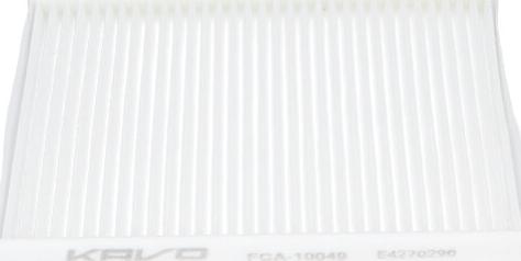 AMC Filter FCA-10049 - Фільтр, повітря у внутрішній простір autocars.com.ua